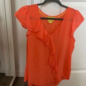 Anthropologie Short Sleeve Top